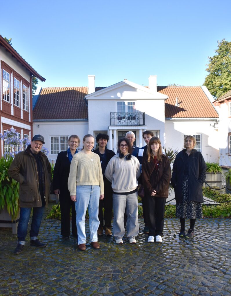 Pedagoger och deltagare på studieresa i Trondheim.