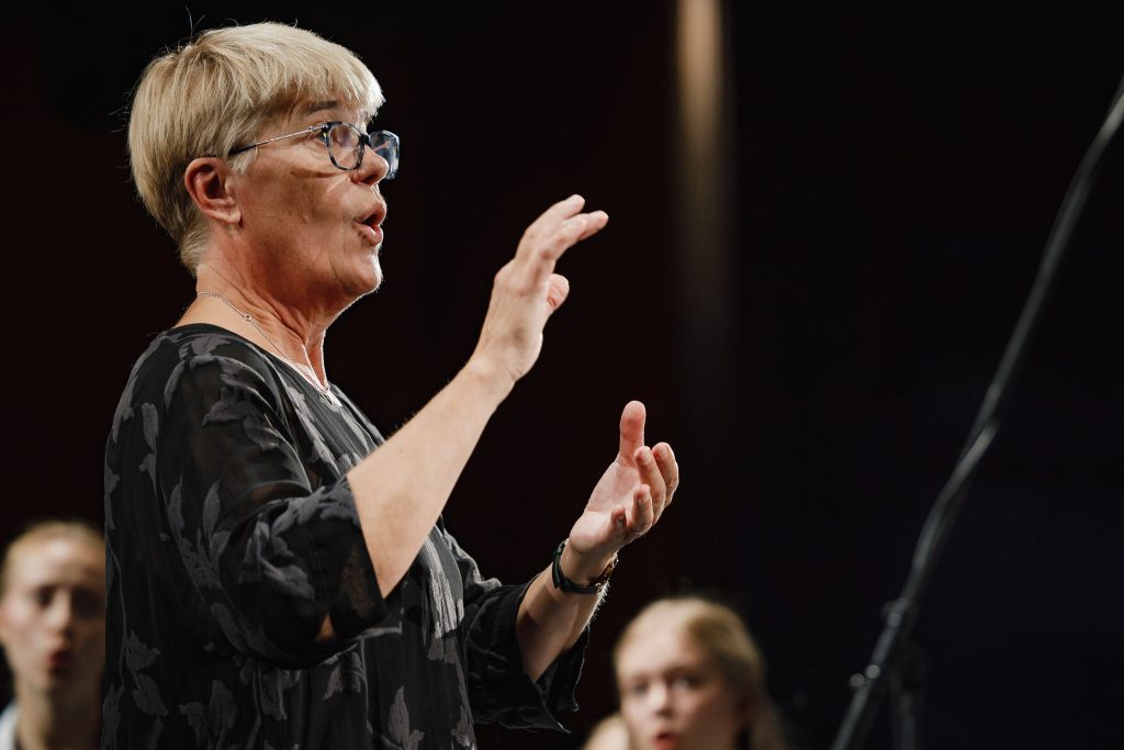 Kursledaren Kerstin Börjesson