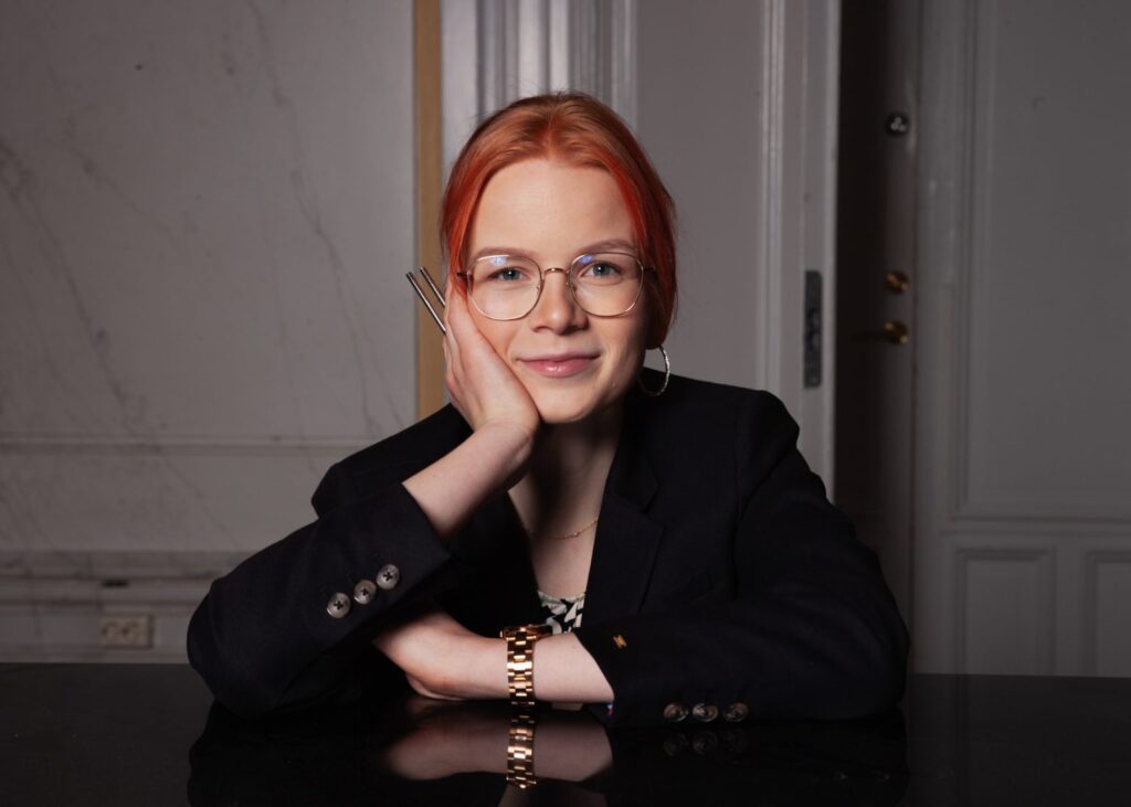 Kursledaren Rebecka Ryd