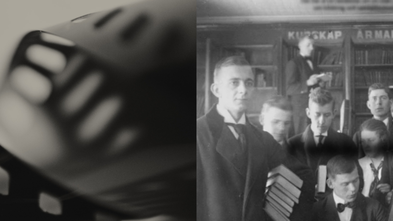 Dokumentärfilmaren Kurt Skoog visade hyllad film om folkbildningens fascinerande historia
